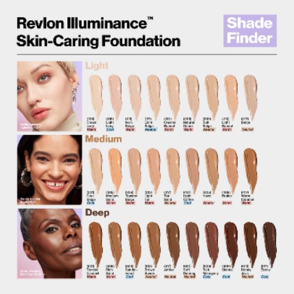 Revlon Illuminance Skin Caring Foundation 313 Light Tan - Picture 3 of 3